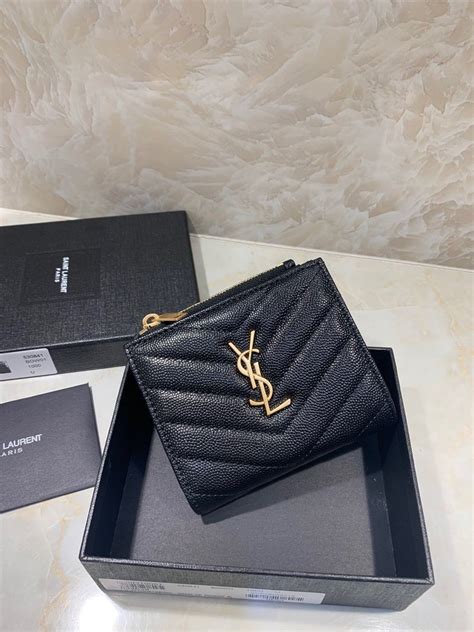 ysl small wallet replica|ysl small wallet for women.